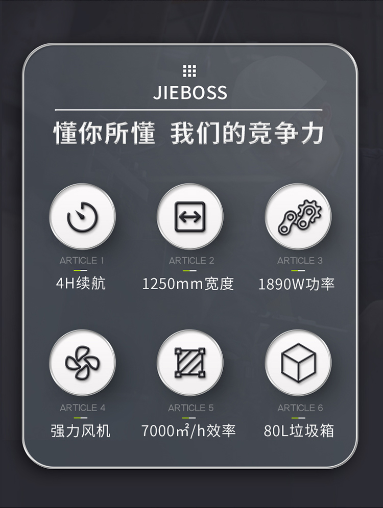 潔博士電動(dòng)掃地車(chē)JIEBOSS-1250